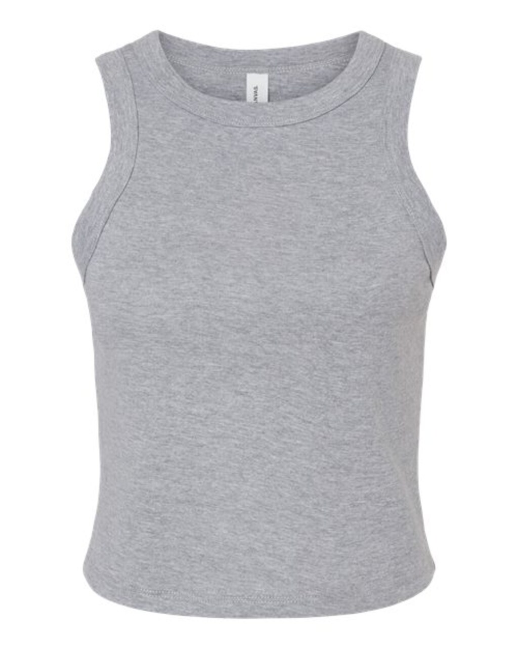 BELLA + CANVAS Women’s Micro Rib Racer Tank for Active Wear & Print Ready Tee